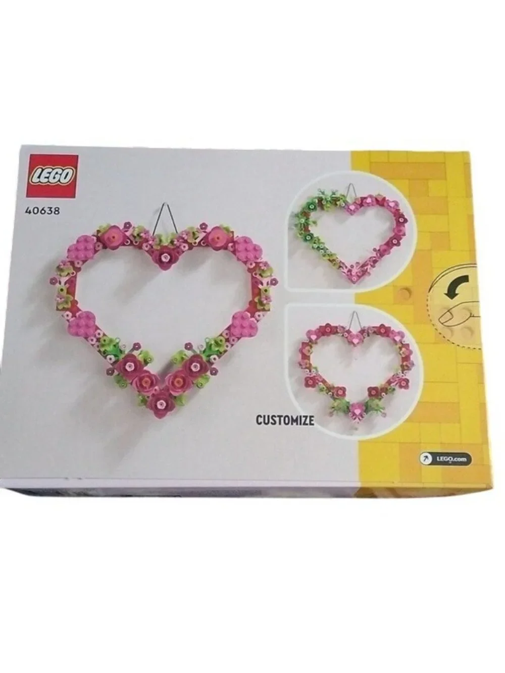 Lego Valentines 40638 Heart Ornament Gift Box Set